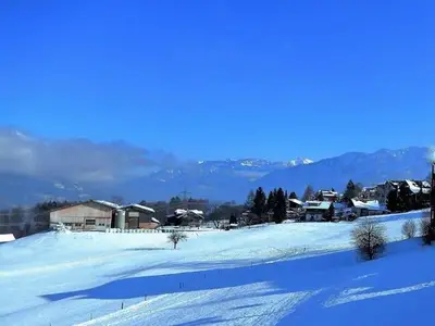 Aussicht vom Balkon Richtung Interlaken