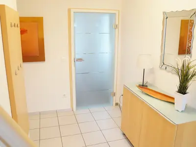 Der Eingangsbereich der Ferienwohnung