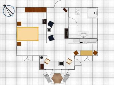 Ferienwohnung für 3 Personen (40 m²) in Ahlbeck 8/9