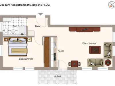 Grundriss (Angaben ohne Gewähr)