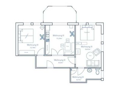 Ferienwohnung für 5 Personen (62 m²) in Ahlbeck 10/10