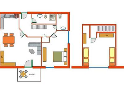 Ferienwohnung für 6 Personen (79 m²) in Ahlbeck 10/10