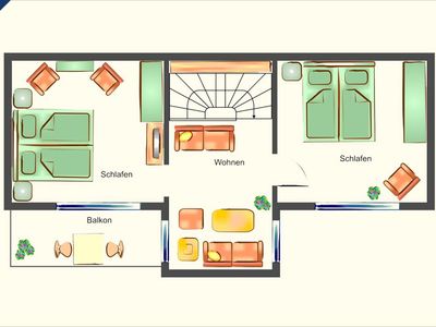 Ferienwohnung für 4 Personen (68 m²) in Ahlbeck 10/10