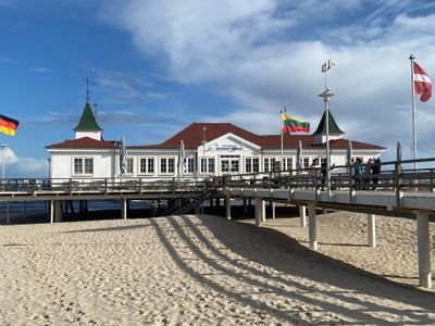 Seebrücke Ahlbeck im Spätsommerlicht