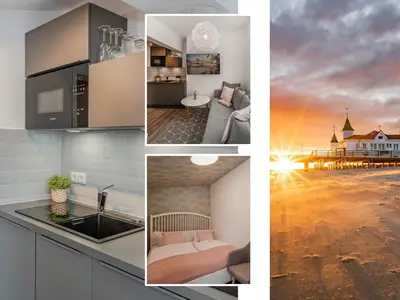Ferienwohnung für 2 Personen (25 m²) in Ahlbeck 1/10