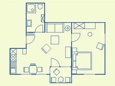 Ferienwohnung für 2 Personen (39 m²) in Ahlbeck 7/7