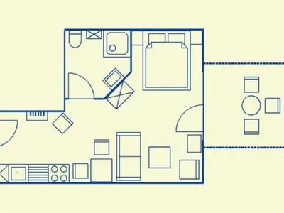 Ferienwohnung für 2 Personen (30 m²) in Ahlbeck 8/8
