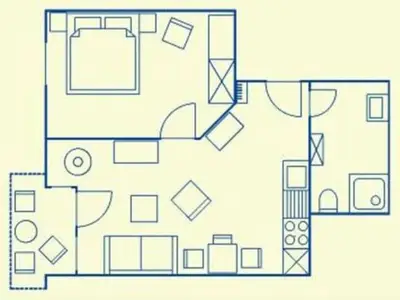 Ferienwohnung für 2 Personen (32 m²) in Ahlbeck 9/9