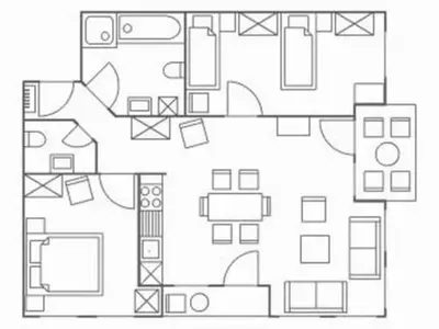 Ferienwohnung für 4 Personen (65 m²) in Ahlbeck 8/8
