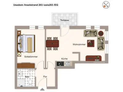 Grundriss (Angaben ohne Gewähr)