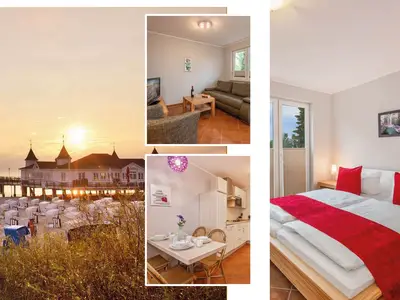 Ferienwohnung für 4 Personen (35 m²) in Ahlbeck 1/10