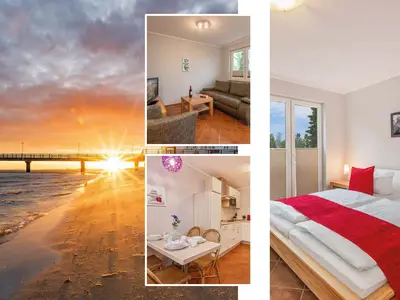 Ferienwohnung für 4 Personen (35 m²) in Ahlbeck 1/10