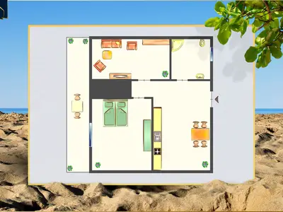 Ferienwohnung für 4 Personen (35 m²) in Ahlbeck 10/10