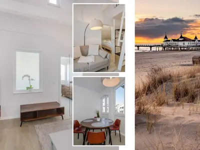 Ferienwohnung für 4 Personen (50 m²) in Ahlbeck 1/10