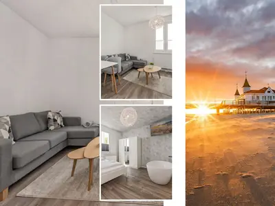 Ferienwohnung für 4 Personen (65 m²) in Ahlbeck 1/10