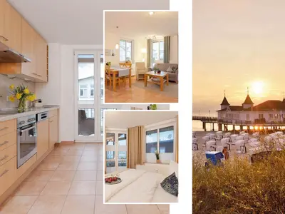 Ferienwohnung für 4 Personen (65 m²) in Ahlbeck 1/10