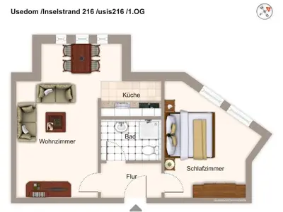 Grundriss (Angaben ohne Gewähr)