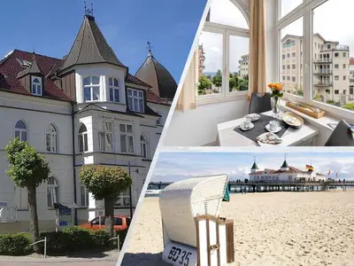 Ferienwohnung für 2 Personen (27 m²) in Ahlbeck 1/10