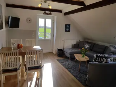 Weiße Möwe - Wohnzimmer