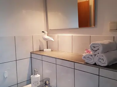 Weiße Möwe - Badezimmer