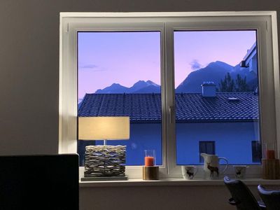 Ferienwohnung Alpenblick_Ausblick Küche