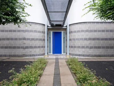 Zugang zur Ferienwohnung Mosel