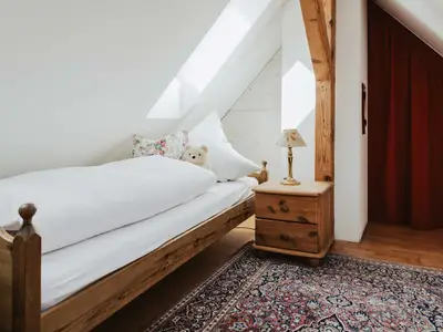 Bett auf der Empore