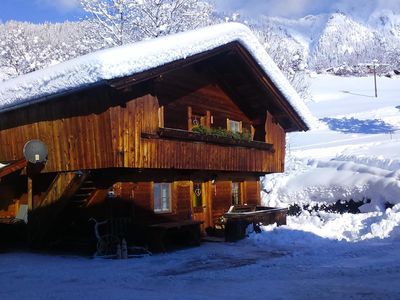 Hütte Winter