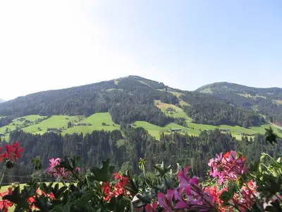 Balkonblick zum Wiedersbergerhorn
