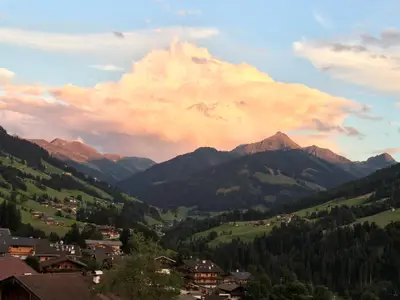 Aussicht vom Ferienhaus [Sommer]