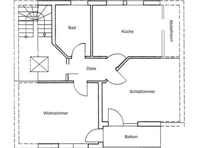 Grundriss Ferienwohnung