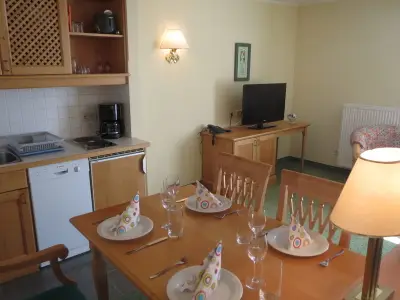 Wohnbereich mit Küchenzeile