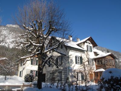 Stöckl und Villenetage im Winter