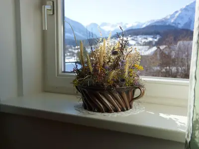 Altes Pfarrhaus, Altaussee, Fensterbank