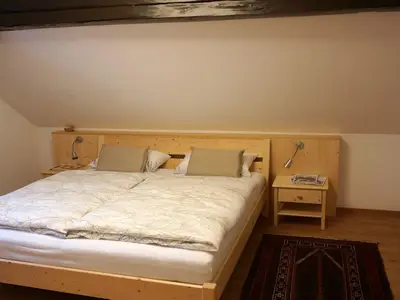 Altes Pfarrhaus, Altaussee, Doppelbett