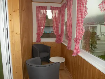 Geschlossener Balkon