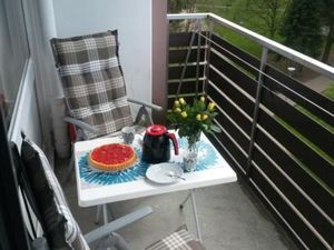 Balkon Blick in den Ferienpark und in die Berge "Schulenberg"