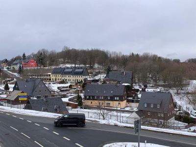 Blick auf unsere Ferienwohnung