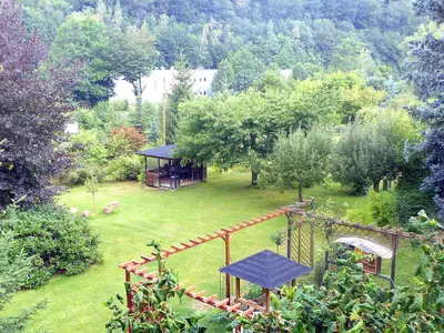 outside