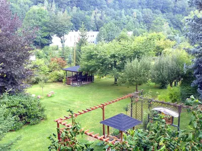 outside