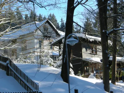 Villa - Blick von Otto-Schmidt-Straße