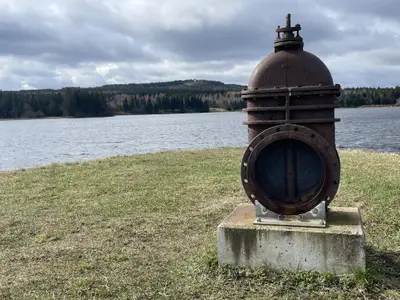 Blick auf den großen Galgenteich