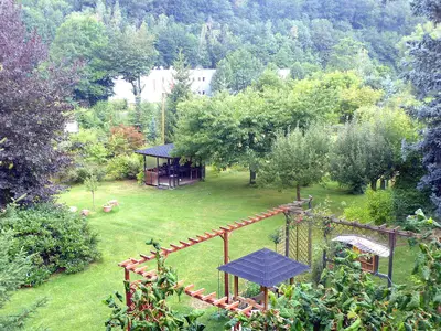 outside