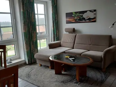 Feldblick Wohnbereich