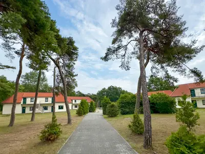 outside