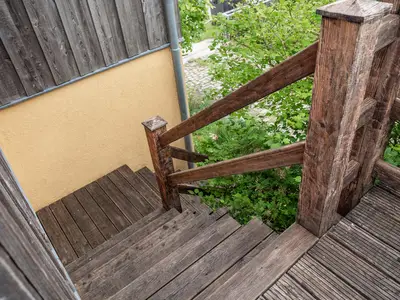 outside