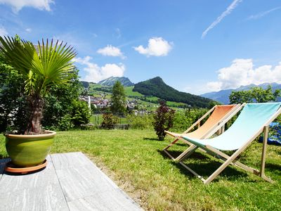 Bijou am Bach Sitzplatz