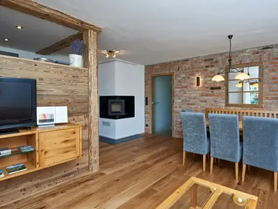 Wohnraum mit Kaminofen