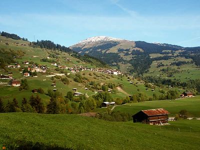 Ferienwohnung Spilgè - Aussicht Sommer