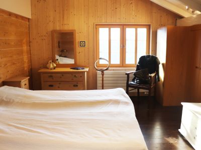 Ferienwohnung Casa Igniv - Schlafzimmer